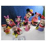 (8) Vintage MINNIE MOUSE Poly Banks
