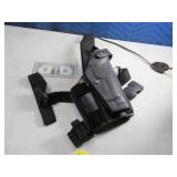 HD Poly Thigh Clip Pistol Gun Holster Holder