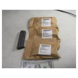 (4) CheckMate 9mm Unused Gun Magazines