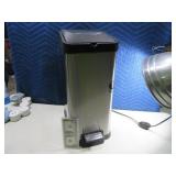 Nice 20" Stainless FlipTop Trash Can Bedroom~Bath
