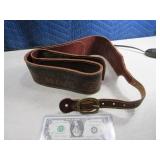 Heavy Inlaid 45"to51" Leather Belt? or Horse? NICE
