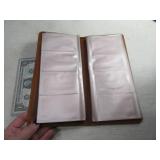 COACH Leather 10" Business Card Holder