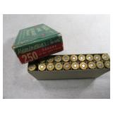 Vintage FULL Box REMINGTON 250Savage Ammo