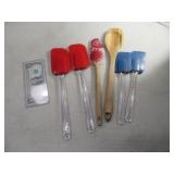 (6) Nice Kitchen Spatulas Utensils