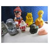 (7) Estate Collection Poly Themed Coin Banks