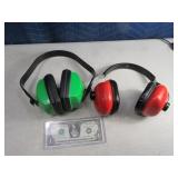 (2) Nice Earmuffs Hearing Shooting Protection