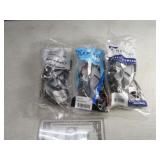 (3) New NEMESIS Safety Sunglasses Red/Blue/Brown