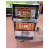 70s era 25cent Slot Machine NICE as is *LOCAL P/U*