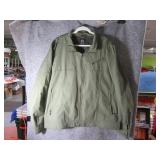 Mens szXXL CanAm BRP Zip Up Green Jacket EC