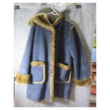DENNIS BASSO Womens szLG Coat NICE $$$ REVER