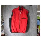Womens MARMOT szXL Windstopper ZipUp Vest Red/Blac