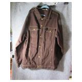 A. TAXIANO Mens 3XL ButtonUp JacketShirt NICE