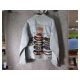 Womens MD Denim HARLEY Patch Vest Jacket NEAT