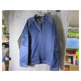 HARLEY Blue MensXL Pullover Jacket NICE