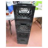 (4) Classic Milk Crates Storage