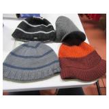 (4) Nice NIKE Woven Stocking Winter Hats