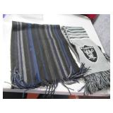 (2) Raiders & MultiColored Winter Scarves