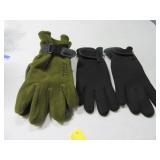 (2) MensLG Trek & HotShotz Winter Gloves