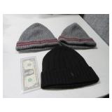 (3) POLO Unisex Heavy Winter Stocking Hats