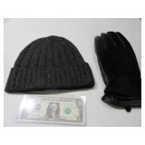 Mens POLO szLG Gloves & Stocking Hat EXC