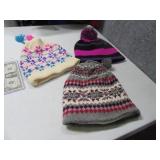 (3) Bright Womens Winter Stocking Hats