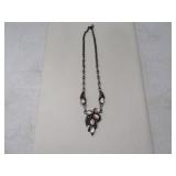 PAWN Silver Signed BEGAY Necklace Pink Stone $$