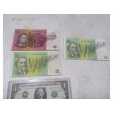 $9 Australian Currency Paper Money