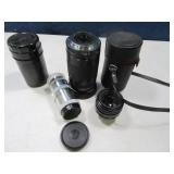 (3) Nice 35mm Camera Lenses NICE