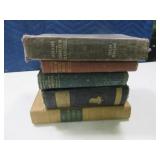 (5) Antique Hardback Books groupC