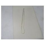 14kt Gold 16" Thinner Necklace 2.4g