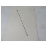 Sterling 13" Necklace w/ PearlType Pendant