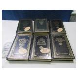 6pc LeatherBound Book SET Chatham River Press