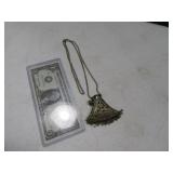 Unique Necklace Vintage w/ Lidded Pendant Sprit???