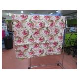 52x88 Nice Blanket Bed Topper Flower~Green Twin