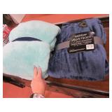 (2) New Ultra Soft 60x80 Throw Blankets BERKSHIRE