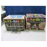 (2) Vintage LITE BRITE Hasbro Toys