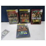 (4) Sealed DVD~Blu Ray PIRATES of The CARIBBEAN
