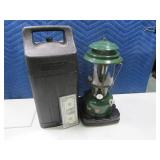 Vtg Coleman Camping Lantern in Poly Box
