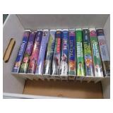 (12) DISNEY VHS Movies Clean