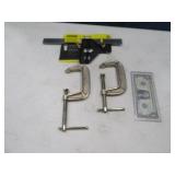 (3) Nice Hand Tools New Square & C-Clamps