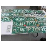 (18) Vintage Asst COLORADO License Plates