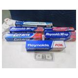 (6) Rolls Aluminum Foil~ParchPaper~WaxPaper $$
