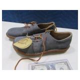 New BORN Womens sz7.5 Blue Shoes