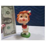 50s LEGO 5.5" Pottery BobbleHead Kissing Girl