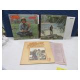 (3) JOHN DENVER Vinyl Record Albums VG
