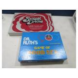 (2) Sex Sexual Board Games Dr Ruth~Trivia