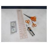 (5) FISKARS StraightEdge & Scissors