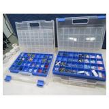 (2) 15" Premium Poly Organizers w/ Craft Contents
