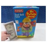 New 1996 Mr Potato Head Toy TOOL BELT TATER