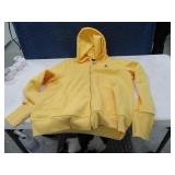 Wiomens szXL Yellow TOMMY HILFIGER Sweatshirt Hood